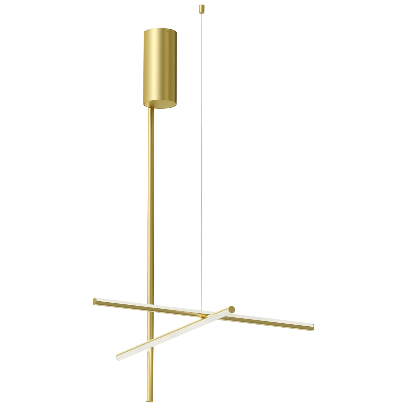 Flos Coordinates Ceiling 1 Light in Champagne anodizzato di Michael Anastassiades