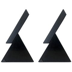 Retro Postmodern Pair of "Delta" Table Lamps by Mario Bertorelle for JM RDM, 1980s