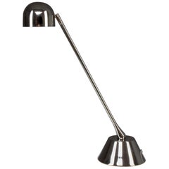 De.Light T1 lampe de bureau en laiton nickelé, collection Flow 2
