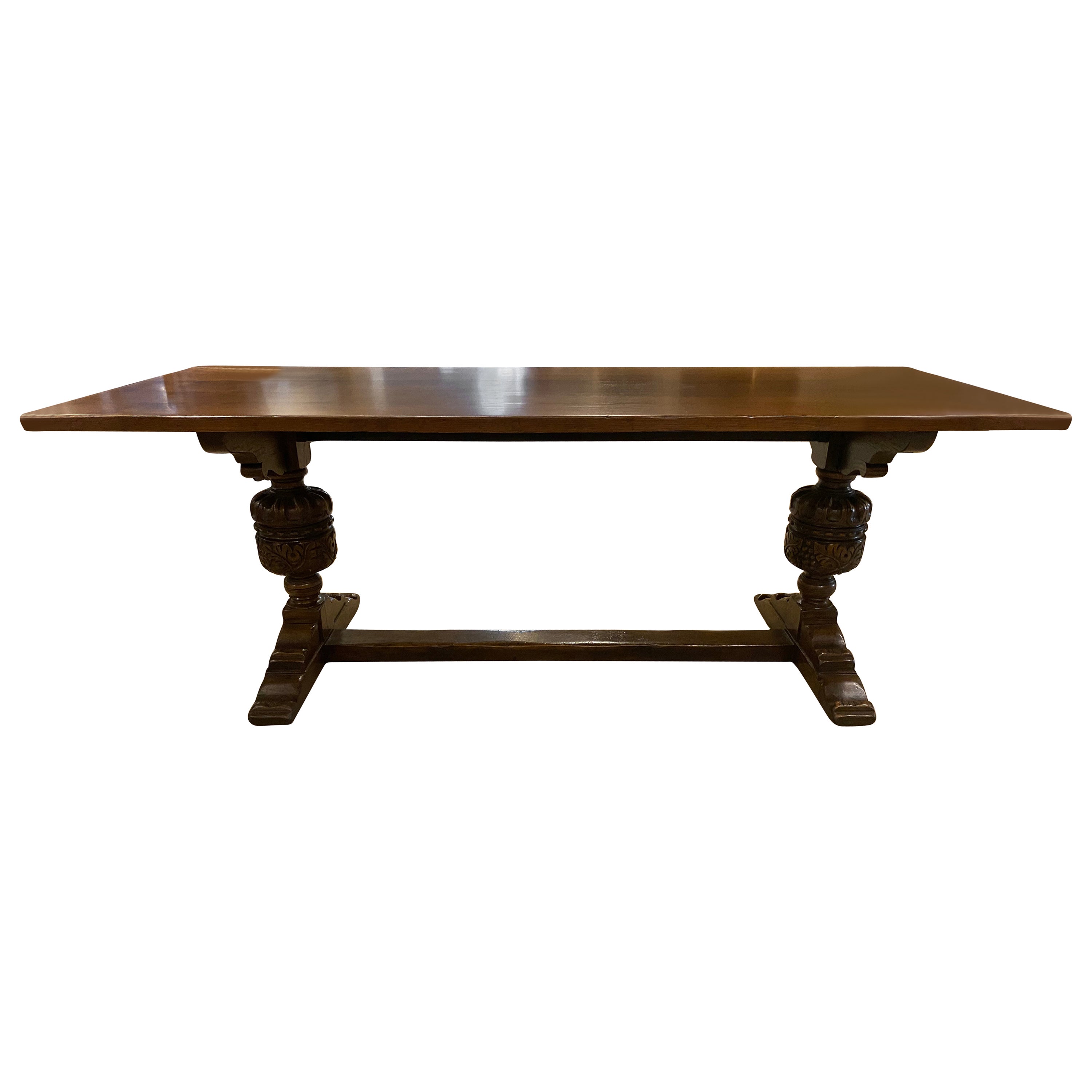 English Oak Extension / Drawleaf Table For Sale at 1stDibs