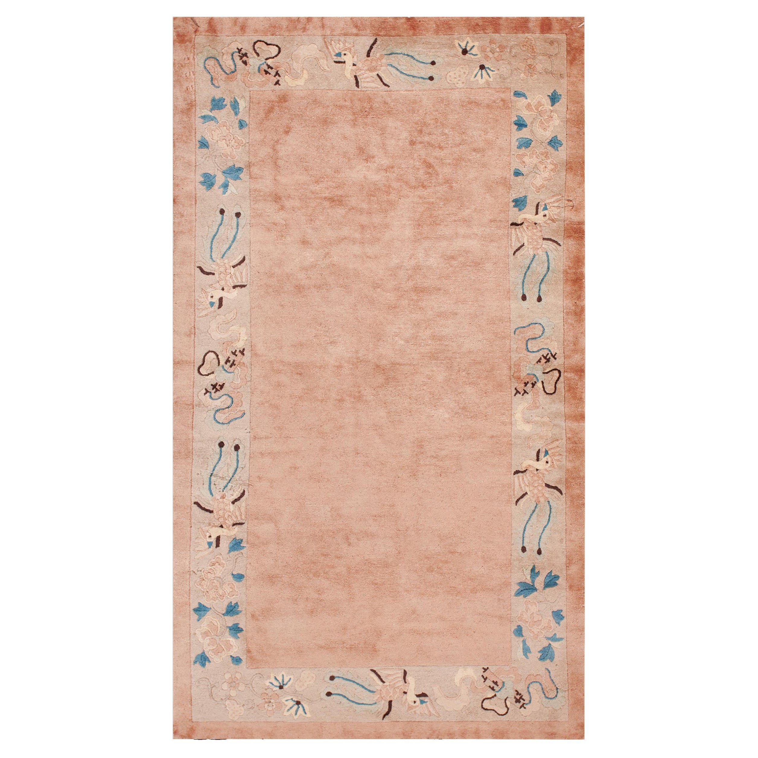 Early 20th Century Chinese Peking Carpet ( 4' x 7' - 122 x 213 ) For Sale
