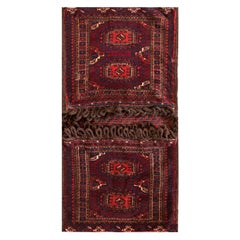 Antiker Baluch Turkman-Teppich 1' 6 Zoll x 3' 2 Zoll 