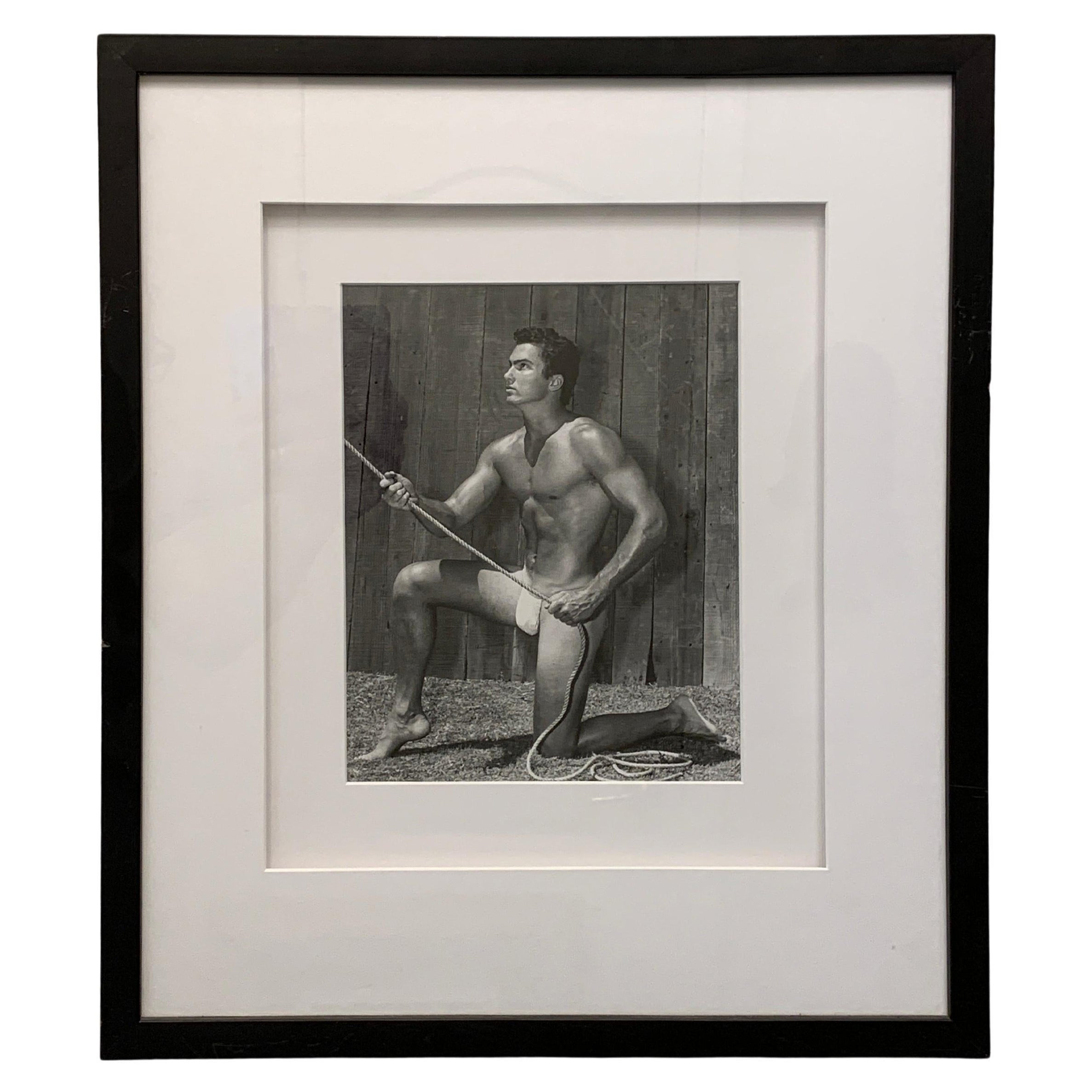 Bruce of L.A.Original 1950s Male Physique Photograph Model Handsome Bill Gregory For Sale