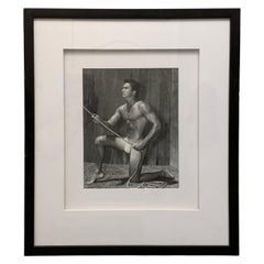 männliche Physique-Fotografie Modell, Bill Gregory, L.A., Original 1950er Jahre