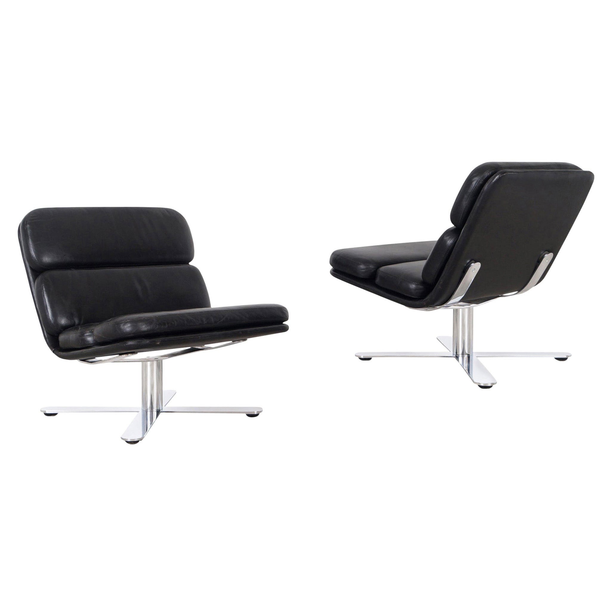 Vintage Leather Lounge Chair at 1stDibs