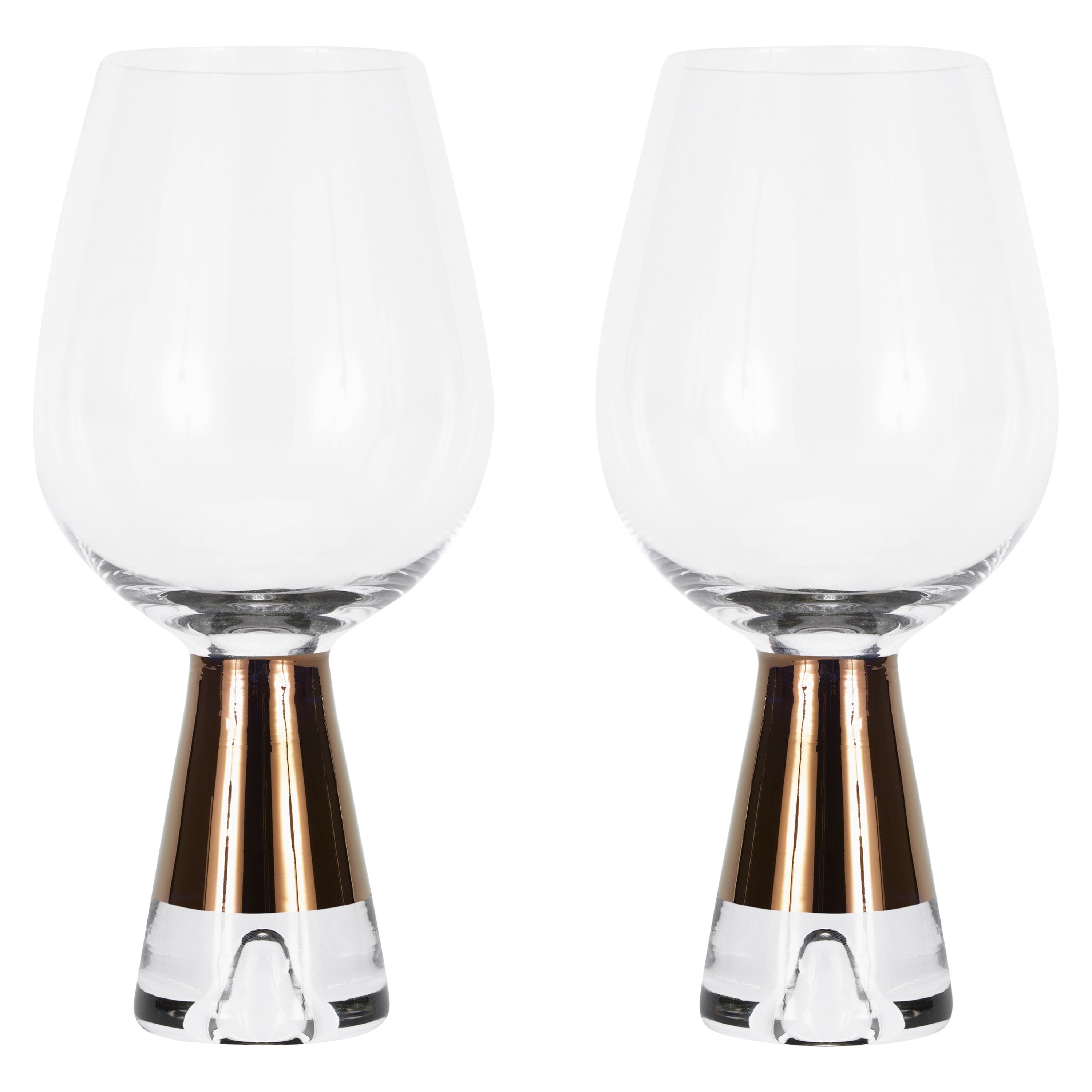 Tom Dixon Champagne Glasses Copper, Set of 6 For Sale at 1stDibs