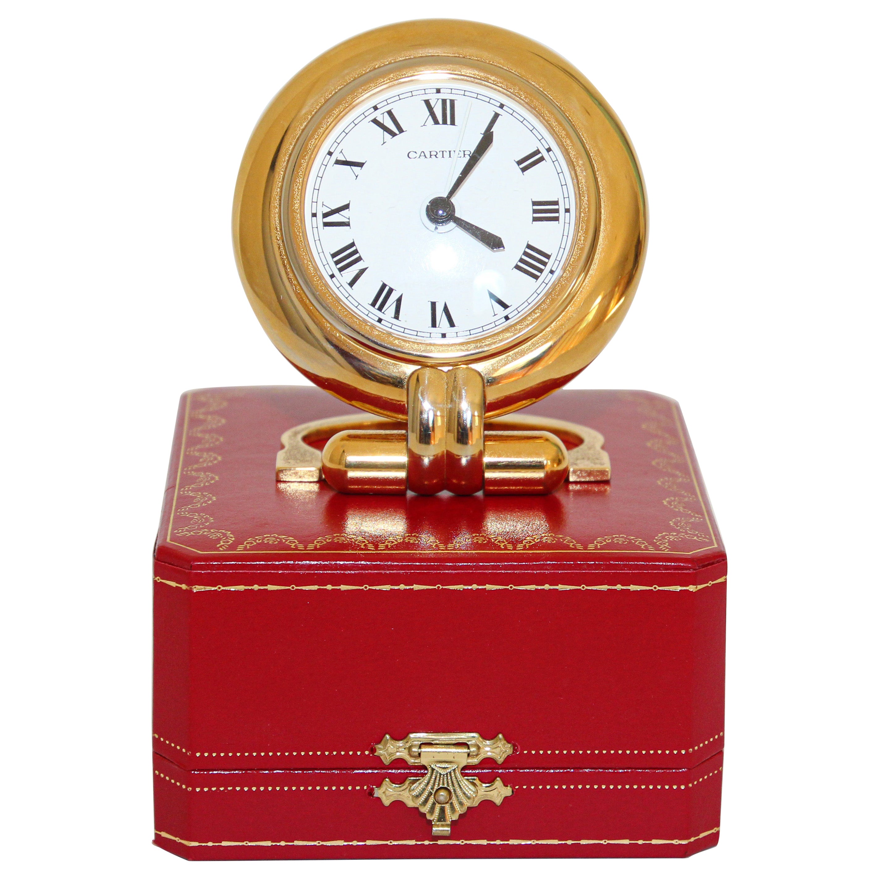 Vintage Cartier Clock at 1stDibs