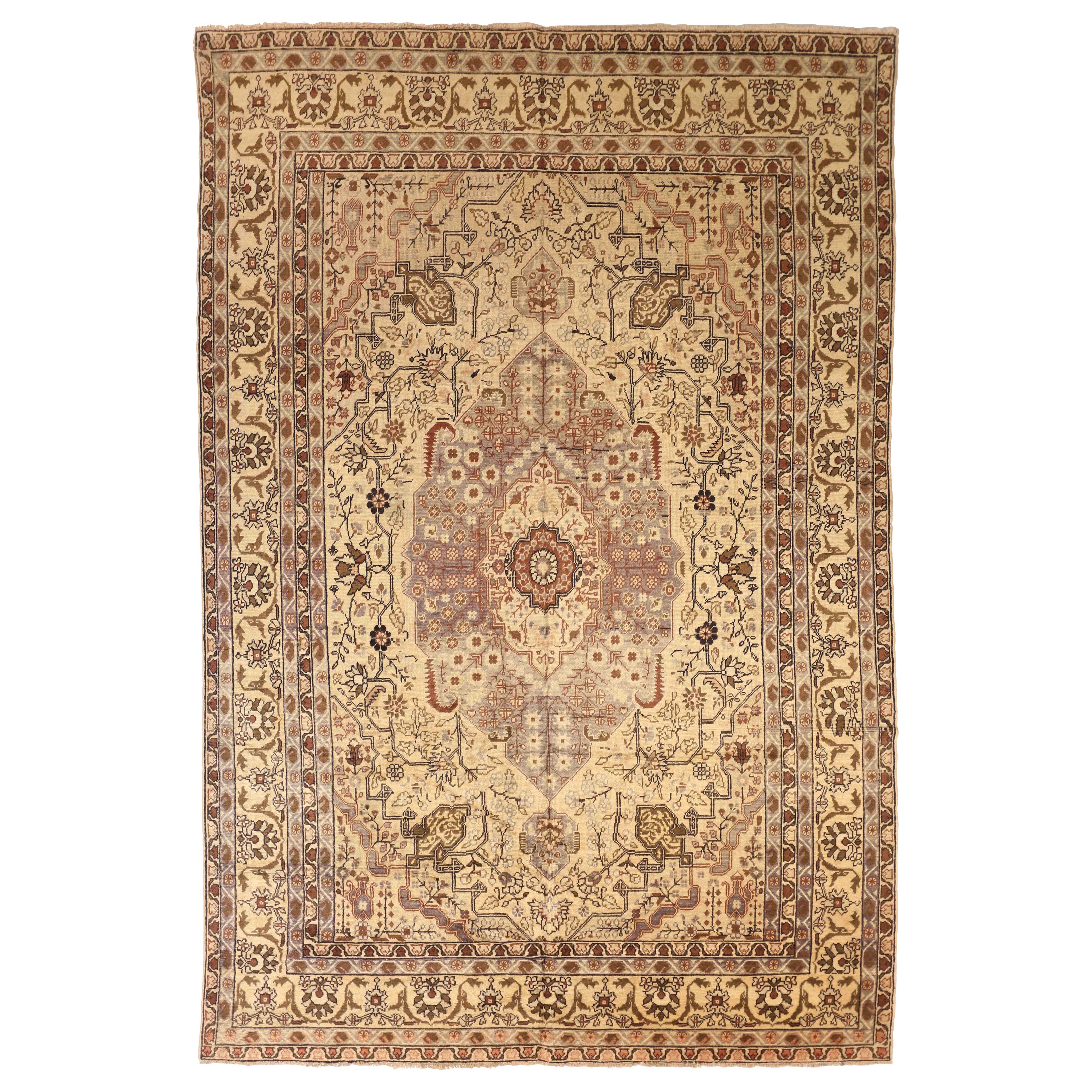 Turkish Oushak Area Rug at 1stDibs