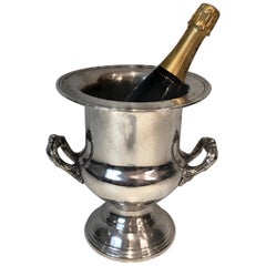 Silver Plated Champagne Bucket, French, Circa 1900