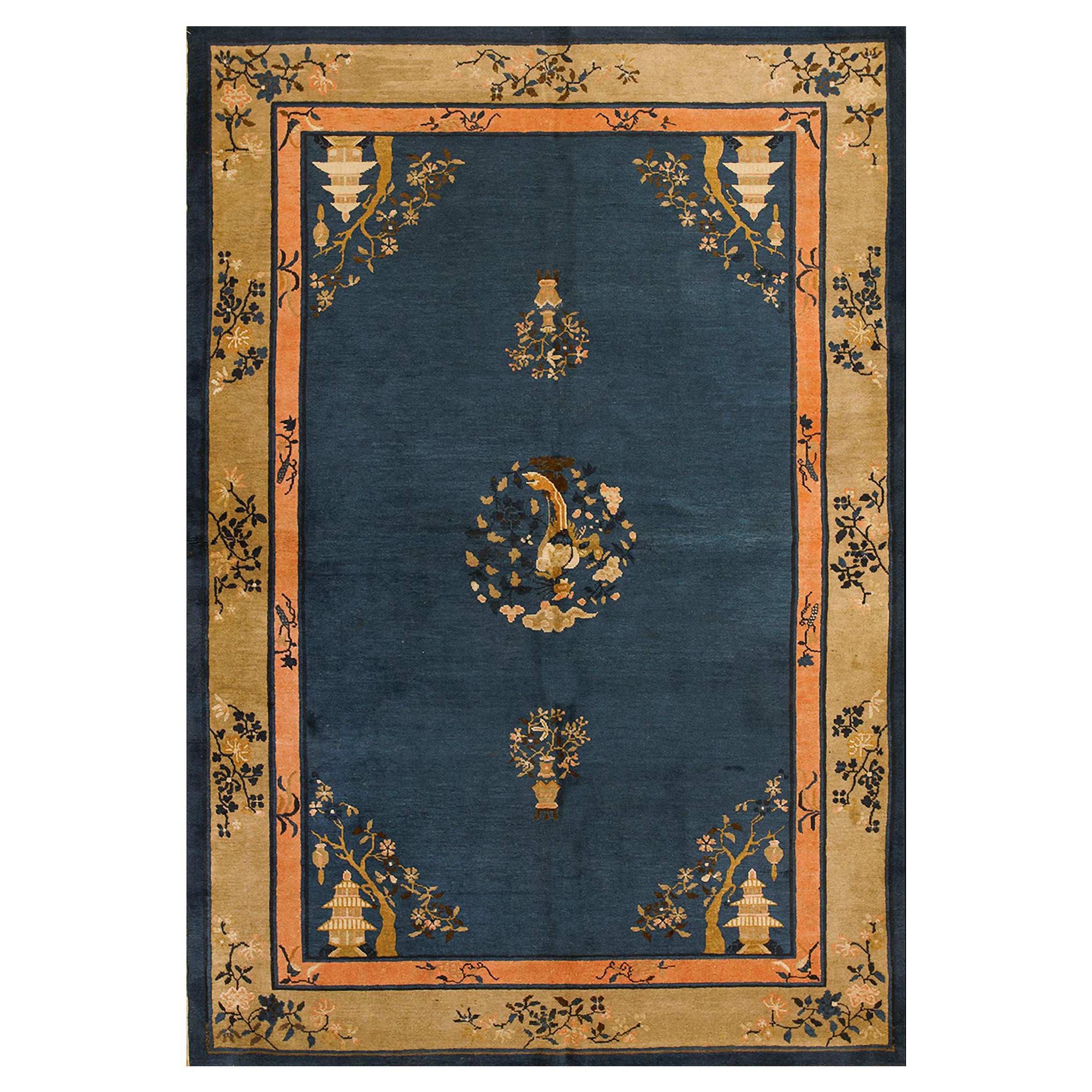 Early 20th Century Chinese Peking Carpet ( 6' x 8'9" - 183 x 267 ) For Sale