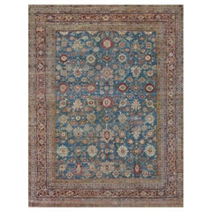 Antique Handwoven Wool Ziegler Sultanabad