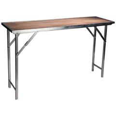 Iron and Wood Console