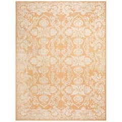 Handwoven Needlepoint Flat Weave Carpet 6'0" x 9'0"