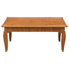 Used Rare Mahogany Coffee Table by Jules Leleu