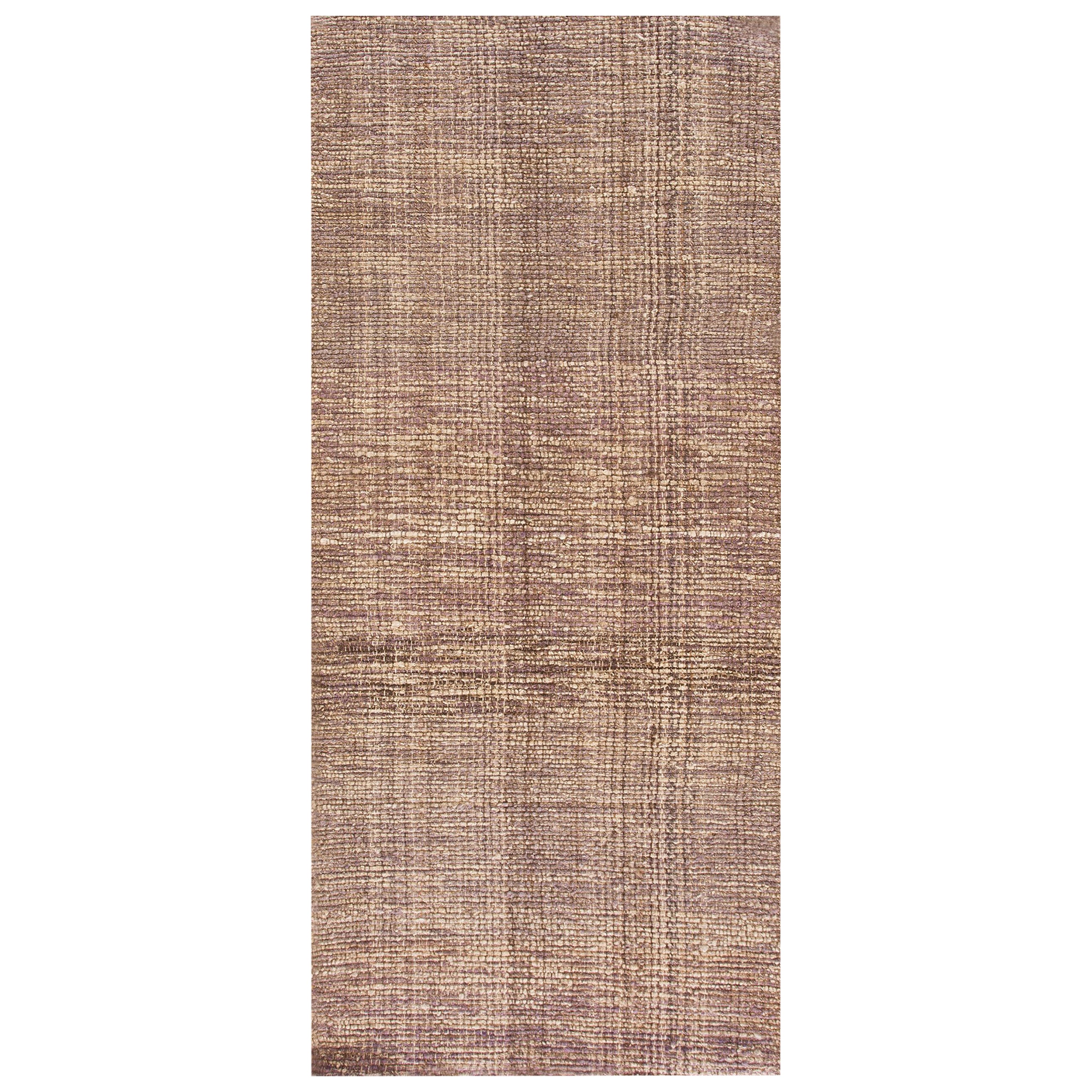 Contemporary Handwoven Wool Shaker Style Flat Weave Carpet 8' 3" x 10' 2" For Sale