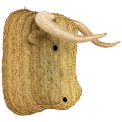 Bull Head Wall Sculpture, circa 2000, Spain