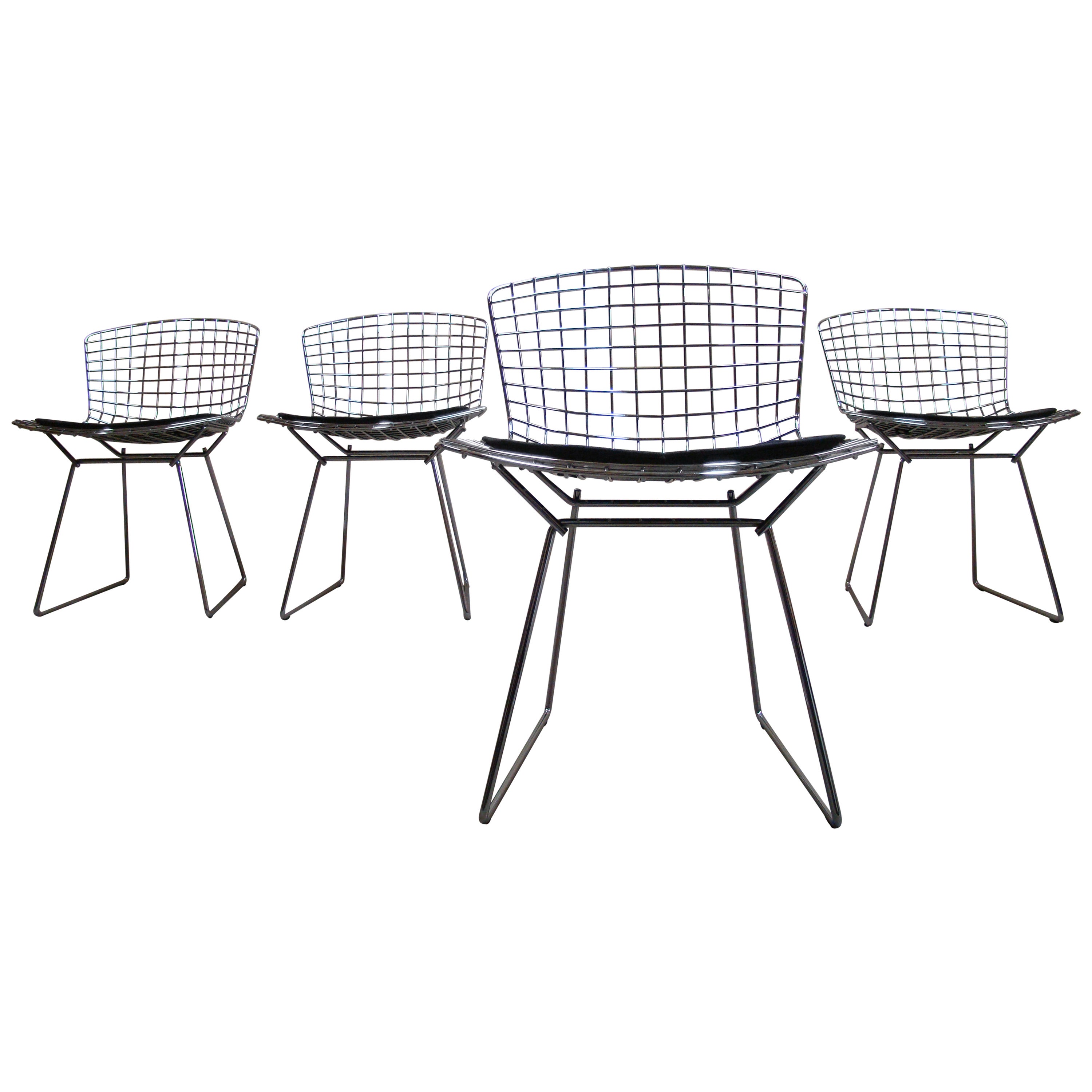 Bertoia Wire Chairs at 1stDibs