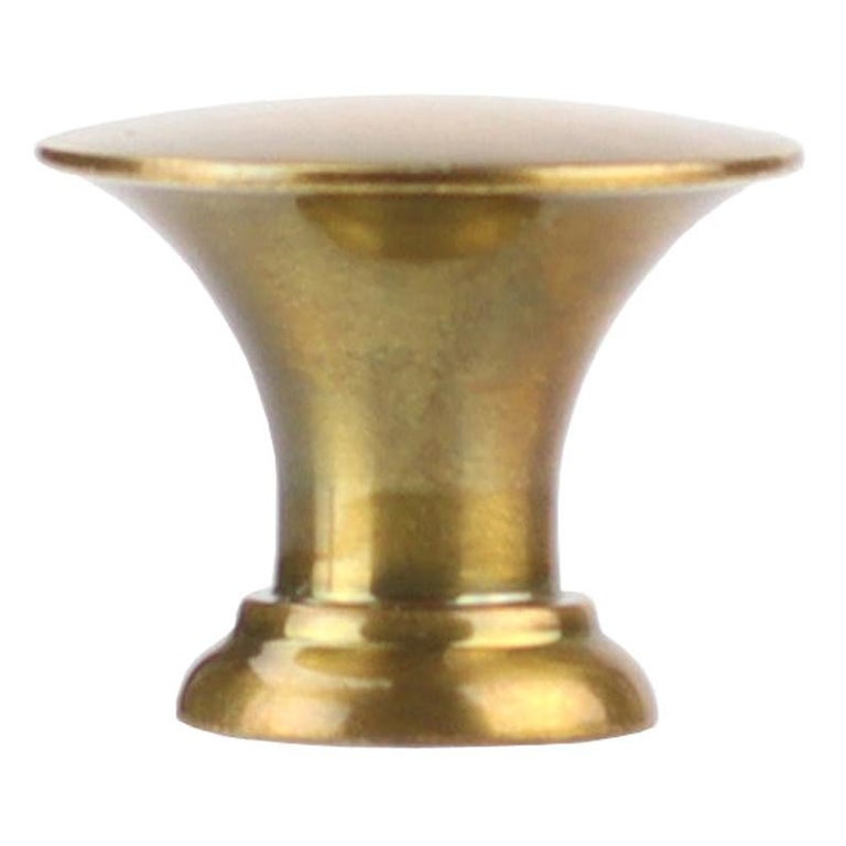 Vica Pull Burnished Brass