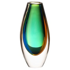 Vicke Lindstrand Vase Produced by Kosta in Sweden