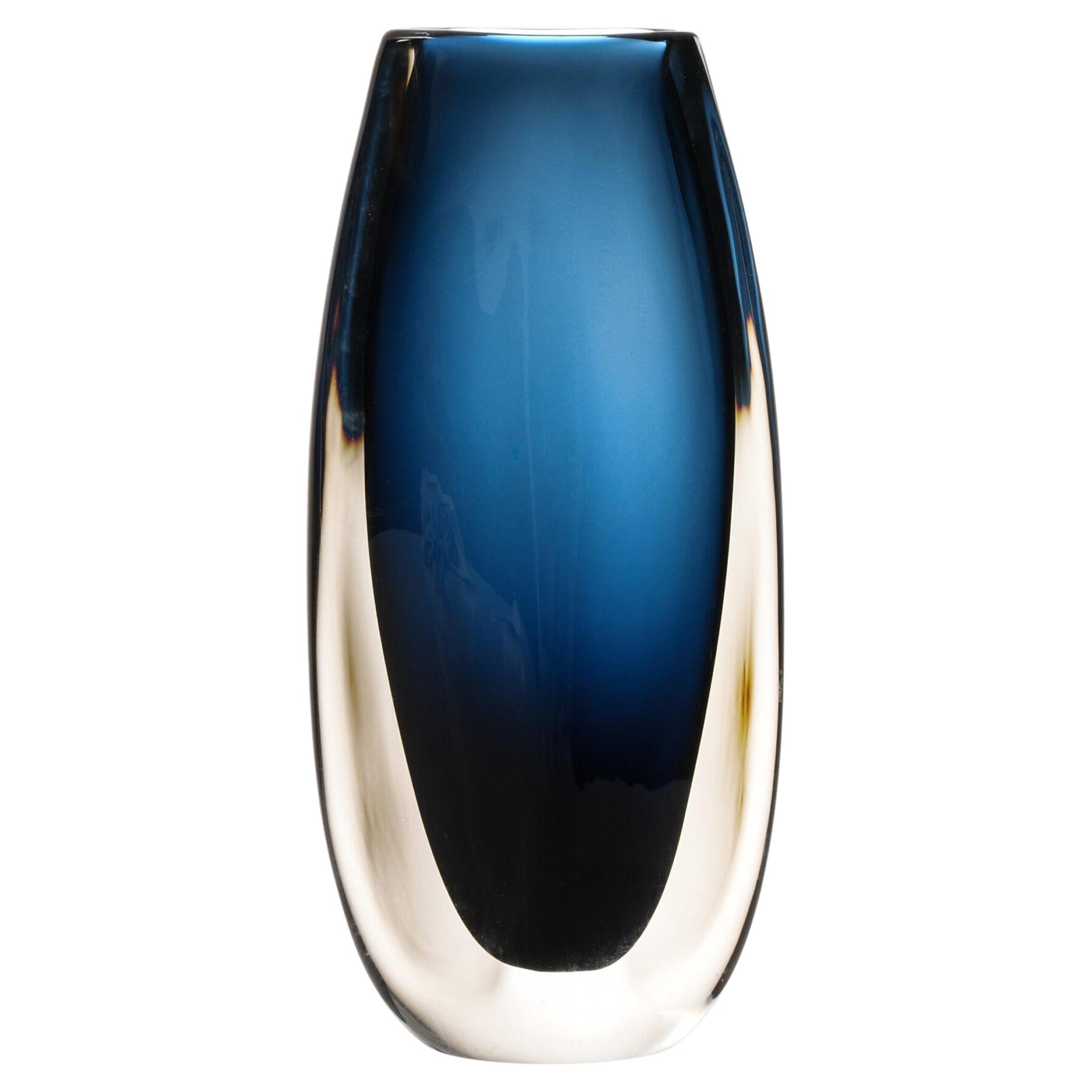 Nils Landberg Vase, hergestellt von Orrefors in Schweden