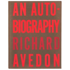 An Autobiography Richard Avedon, Coffee Table or Library Book, ca. 1990s