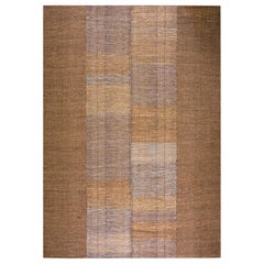 Contemporary Handwoven Wool Shaker Style Flat Weave Carpet (10' 3"X14'-312x427)