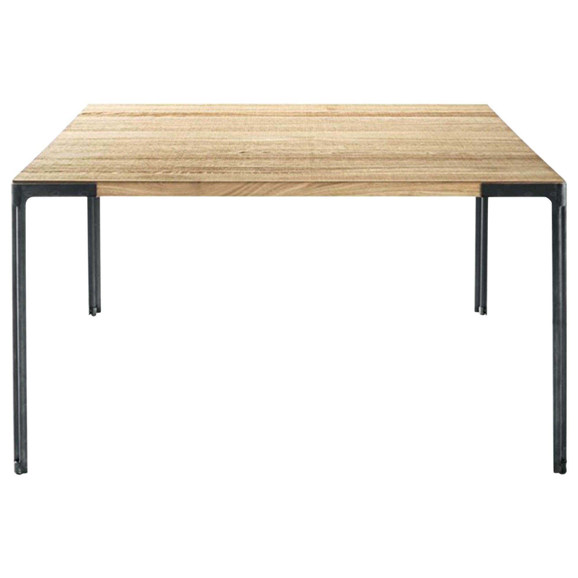 Table à plateau personnalisable Desalto Fan en chêne de Piero Lissoni en vente