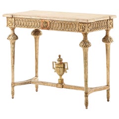 Antique Gustavian Console Table Produced in Sweden, Probably in Stockholm