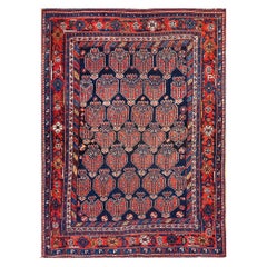 Early 20th Century Persian Afshar Carpet ( 4' 5" x 5' 10" - 135 x 178 cm )