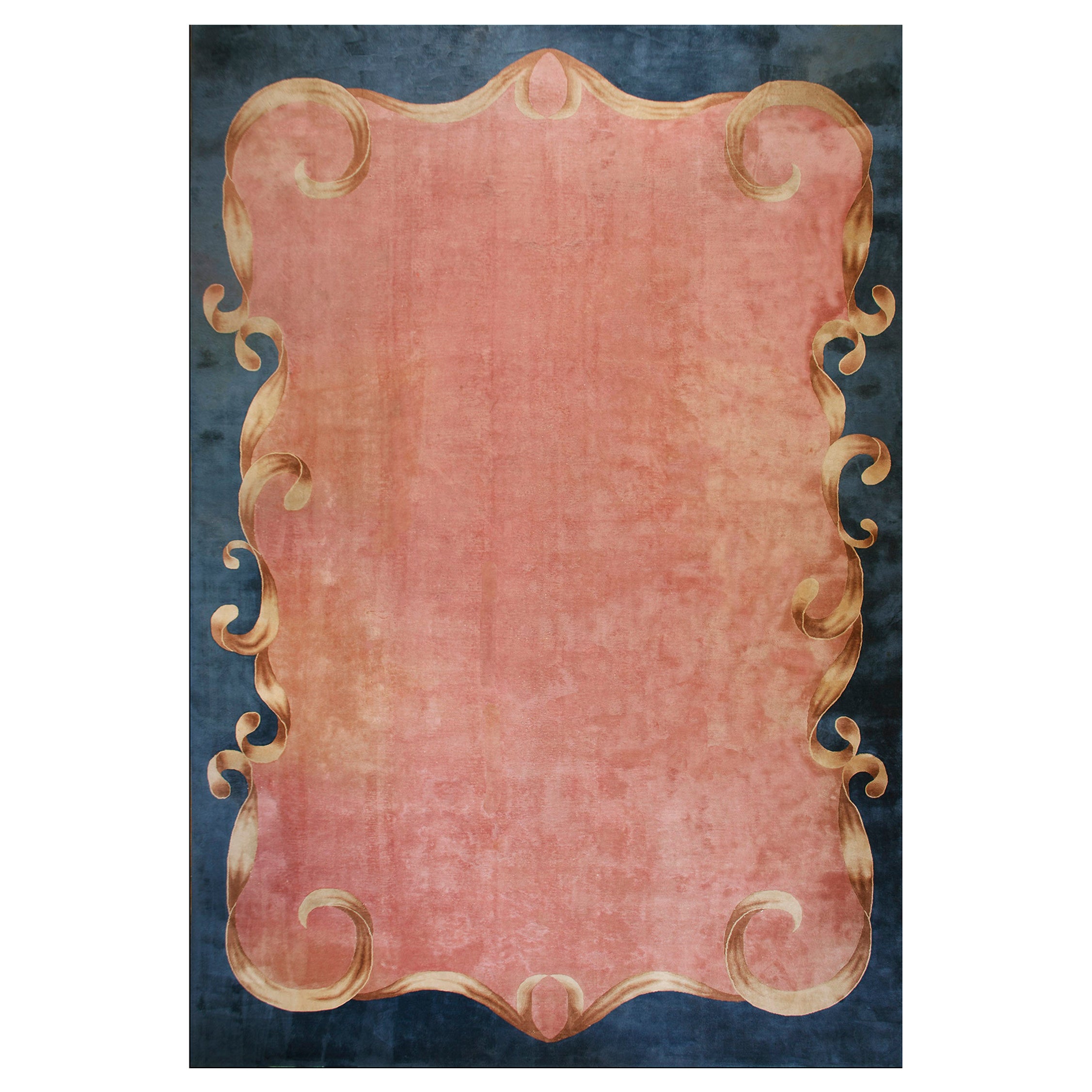 1930s Chinese Art Deco Carpet by Nichols Workshop ( 14'8" x 22'2" - 447 x 676 ) For Sale