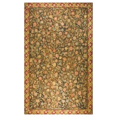 18th Century English George III Needlepoint Carpet ( 13'4" x 19'4" - 405 x 560 )