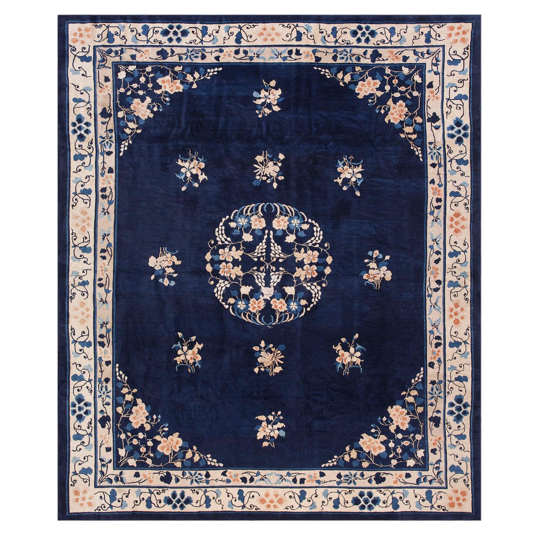 Early 20th Century Chinese Peking Carpet ( 8'3" x 9'9" - 252 x 297 )