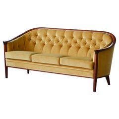 Midcentury Sofa Modell "Aristokrat" von Bertil Fridhagen:: Schweden:: 1960er Jahre