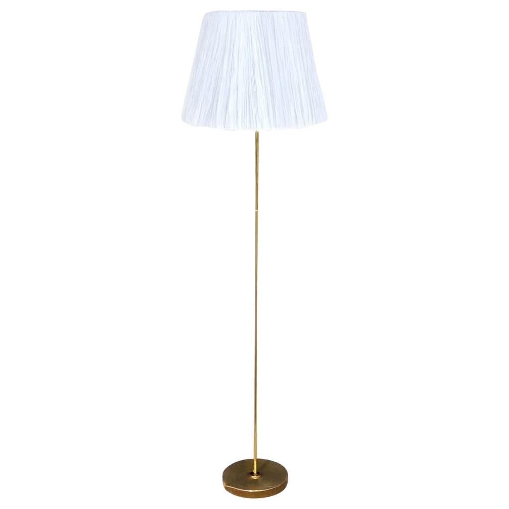 Lampadaire suédois en laiton du 20e siècle - Vintage Light by Hans-Agne Jakobsson
