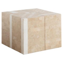 Italian Tessellated Stone Side Table