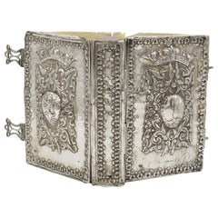 Antique Mid-18th Century Italian Silver Book Binding 