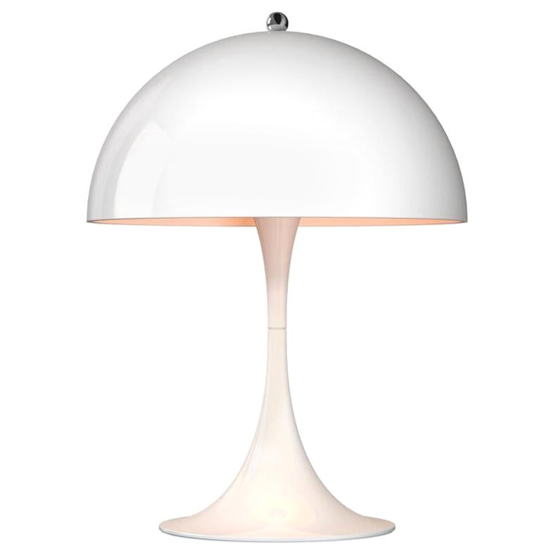Verner Panton 'Panthella 250' LED Table Lamp in White for Louis Poulsen For Sale