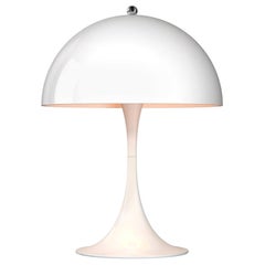 Verner Panton Panthella Mini LED Table Lamp in White for Louis Poulsen