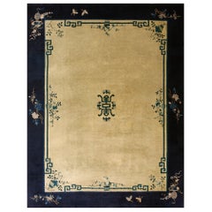 Antique Chinese Peking Rug 8' 11" x 11' 7"