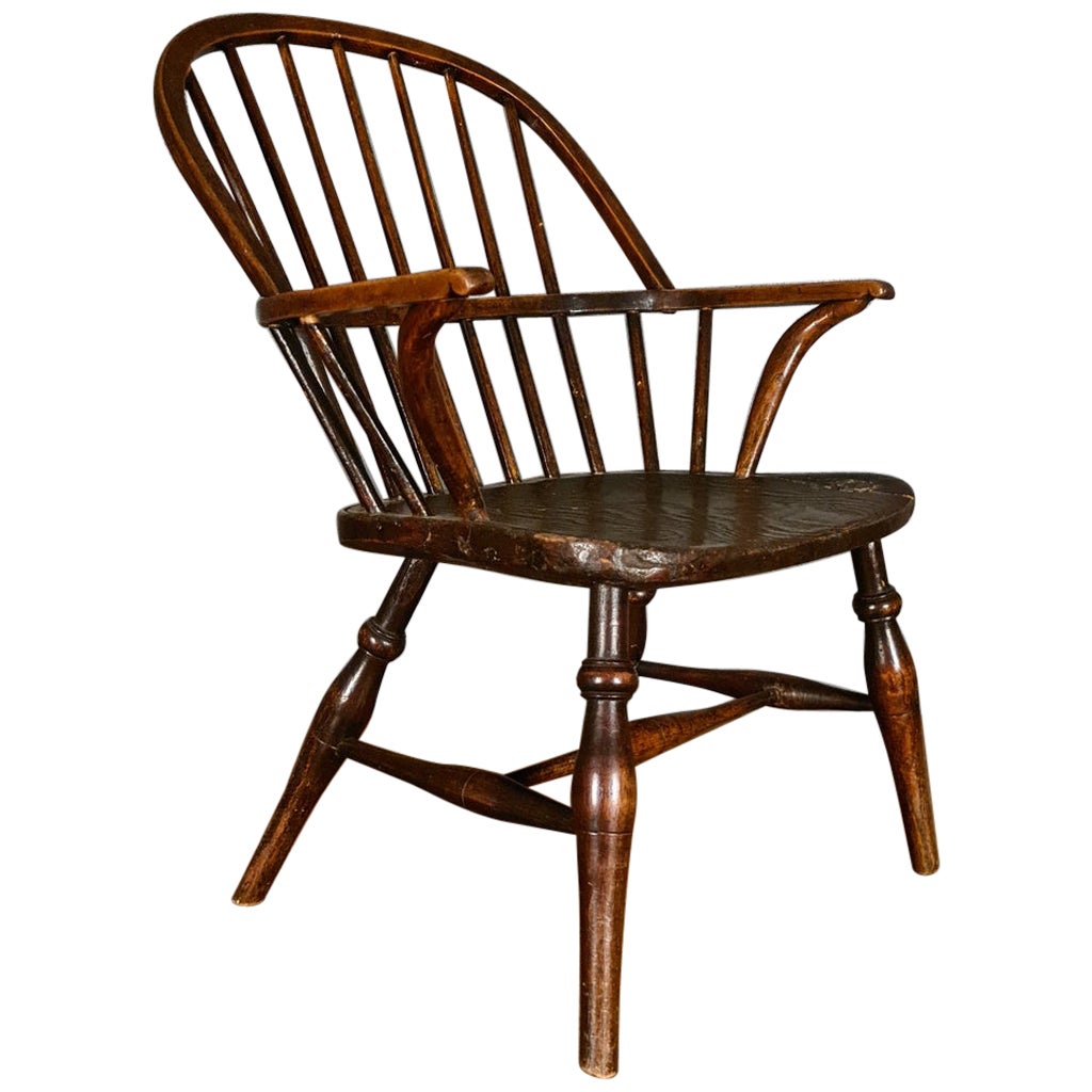 Windsor Style 'Butler' Chair at 1stDibs