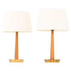 Hans Bergström Table Lamps Produced by ASEA in Sweden