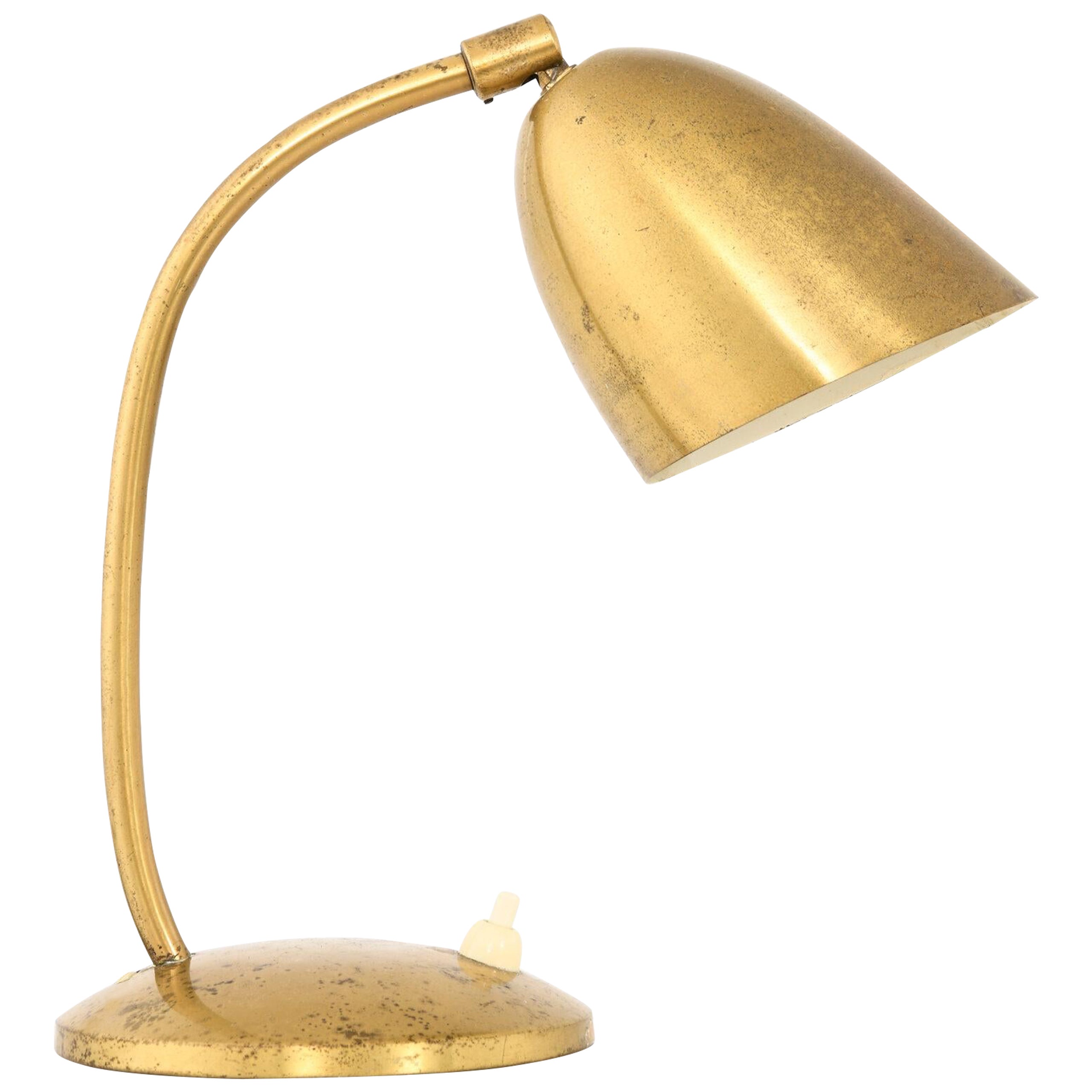 Table Lamp Produced by YBE Konst in Sweden For Sale