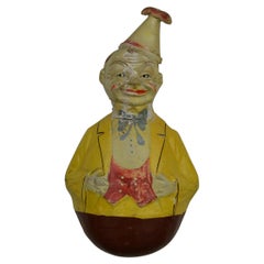 Roly Poly Schoenhut Paper Mache Wobble Clown