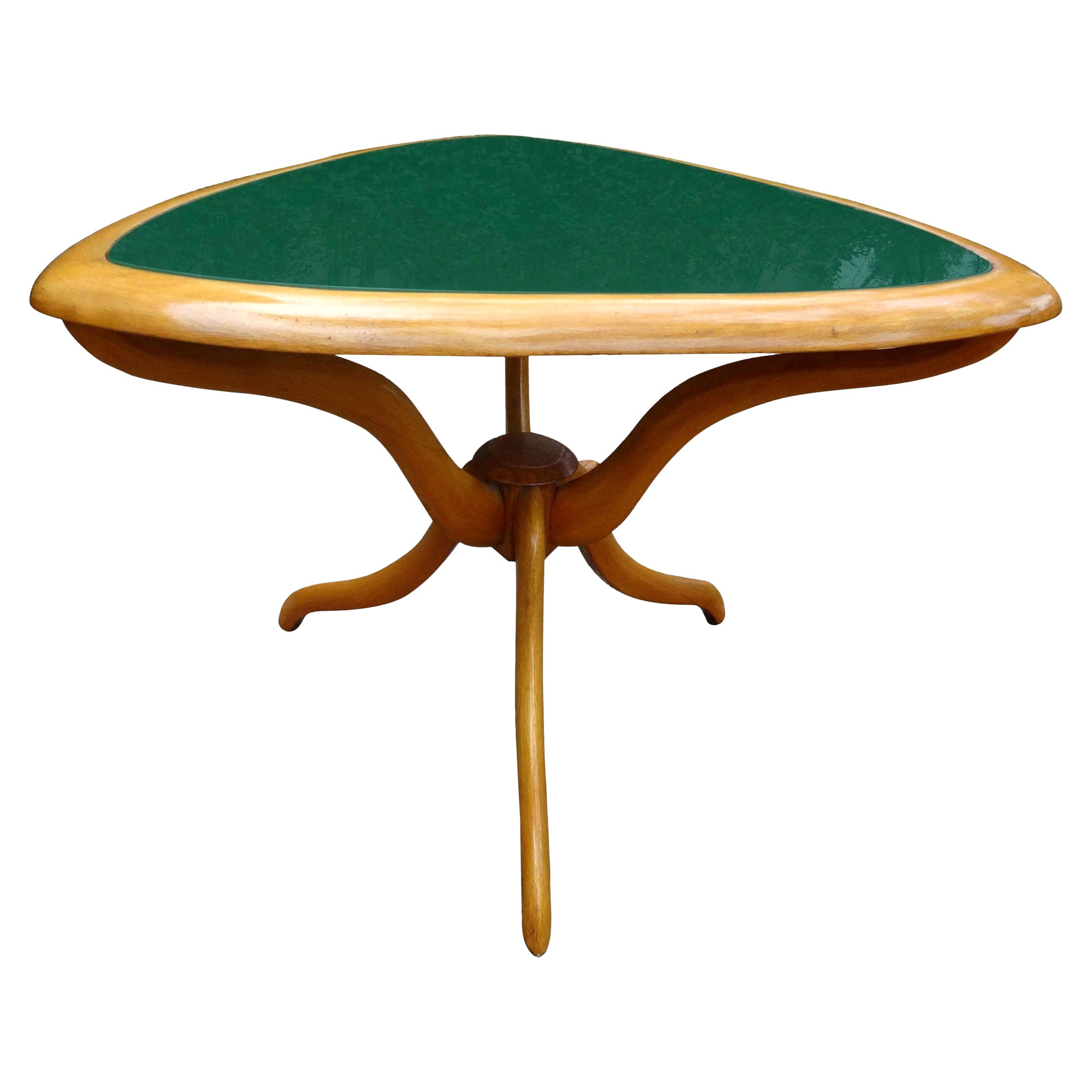 Italian Modern Gio Ponti Inspired Table For Sale