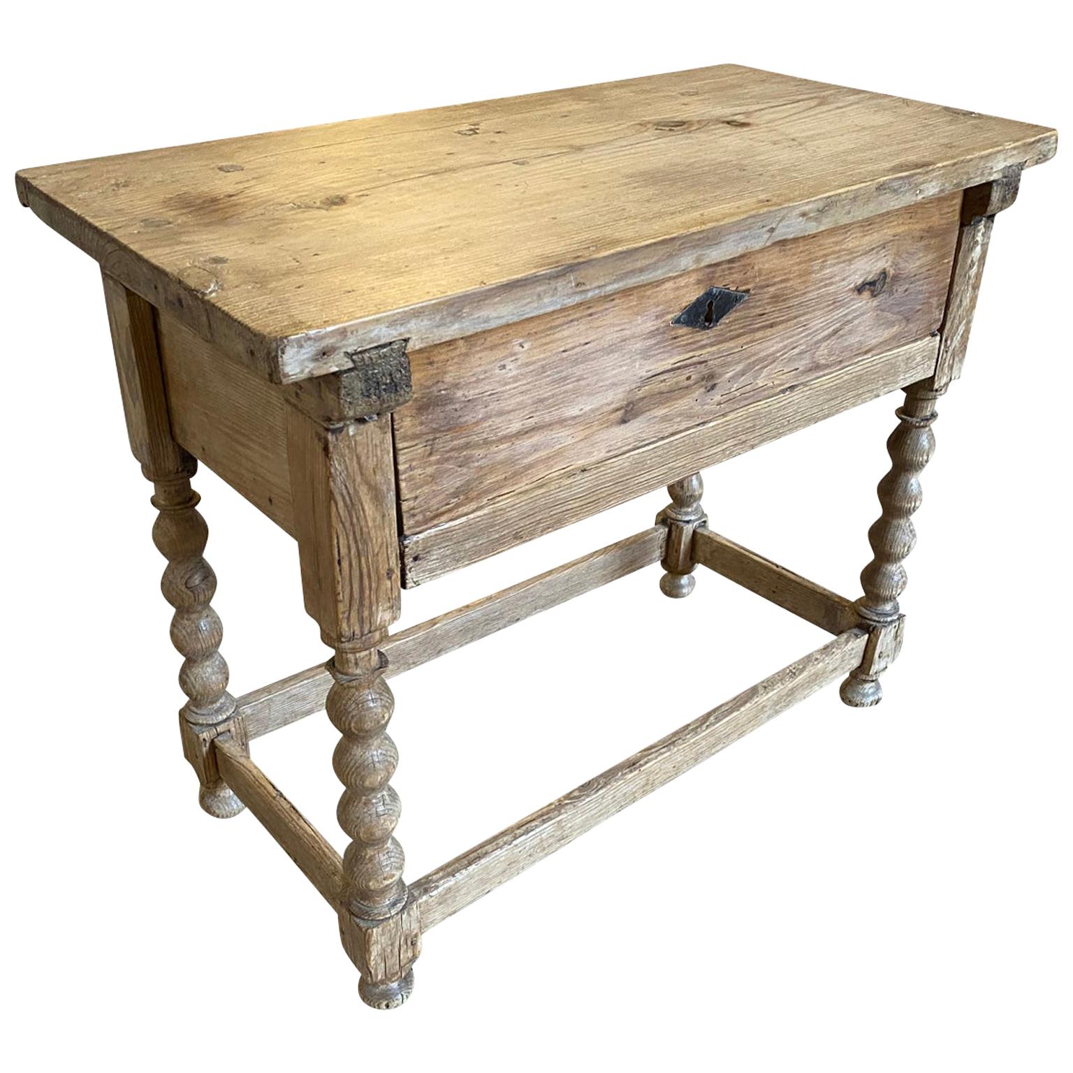 Catalan 18th Century Small Console, Side Table