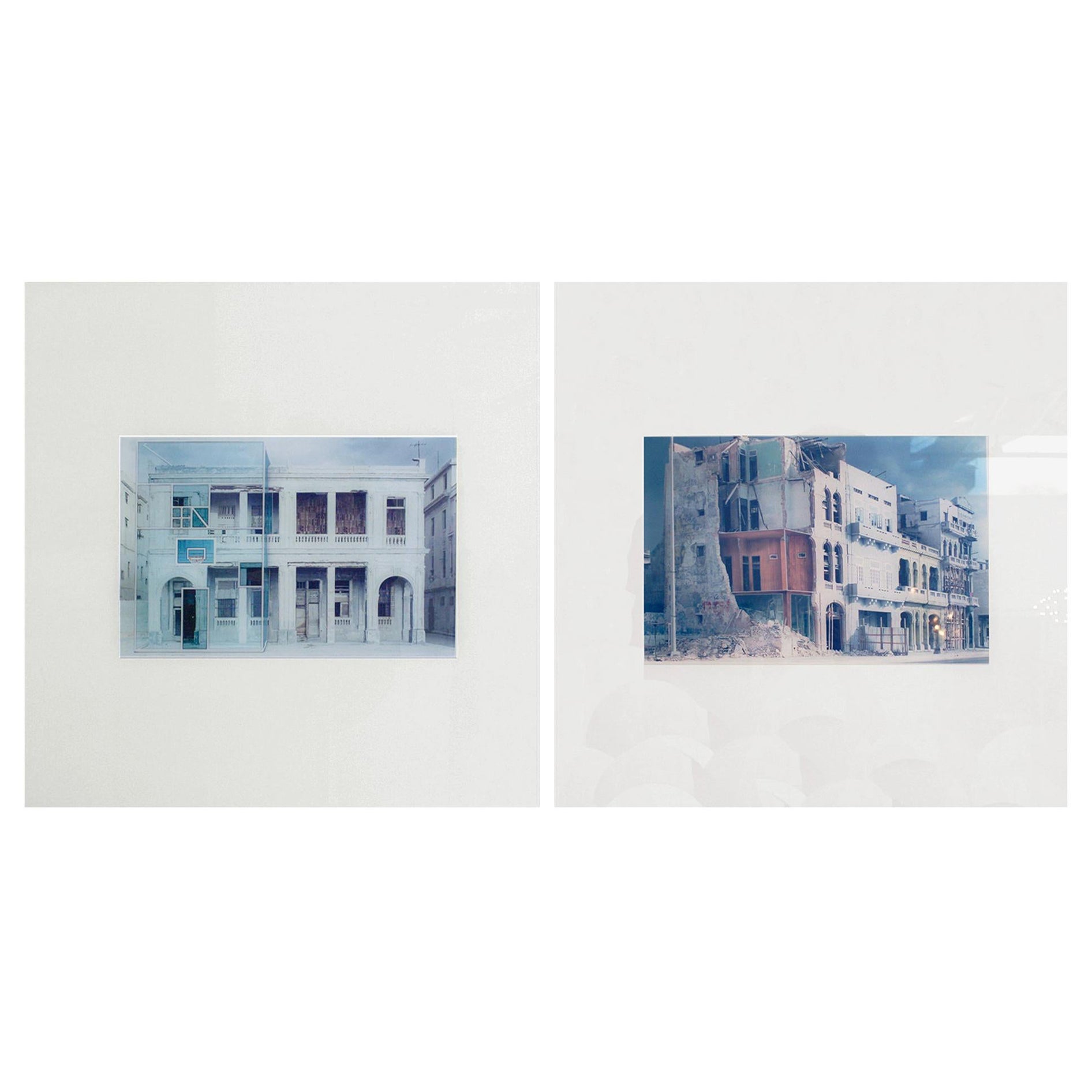 Contemporary Photography "Situ-Acciones II & III" by Dionisio González 2001 For Sale