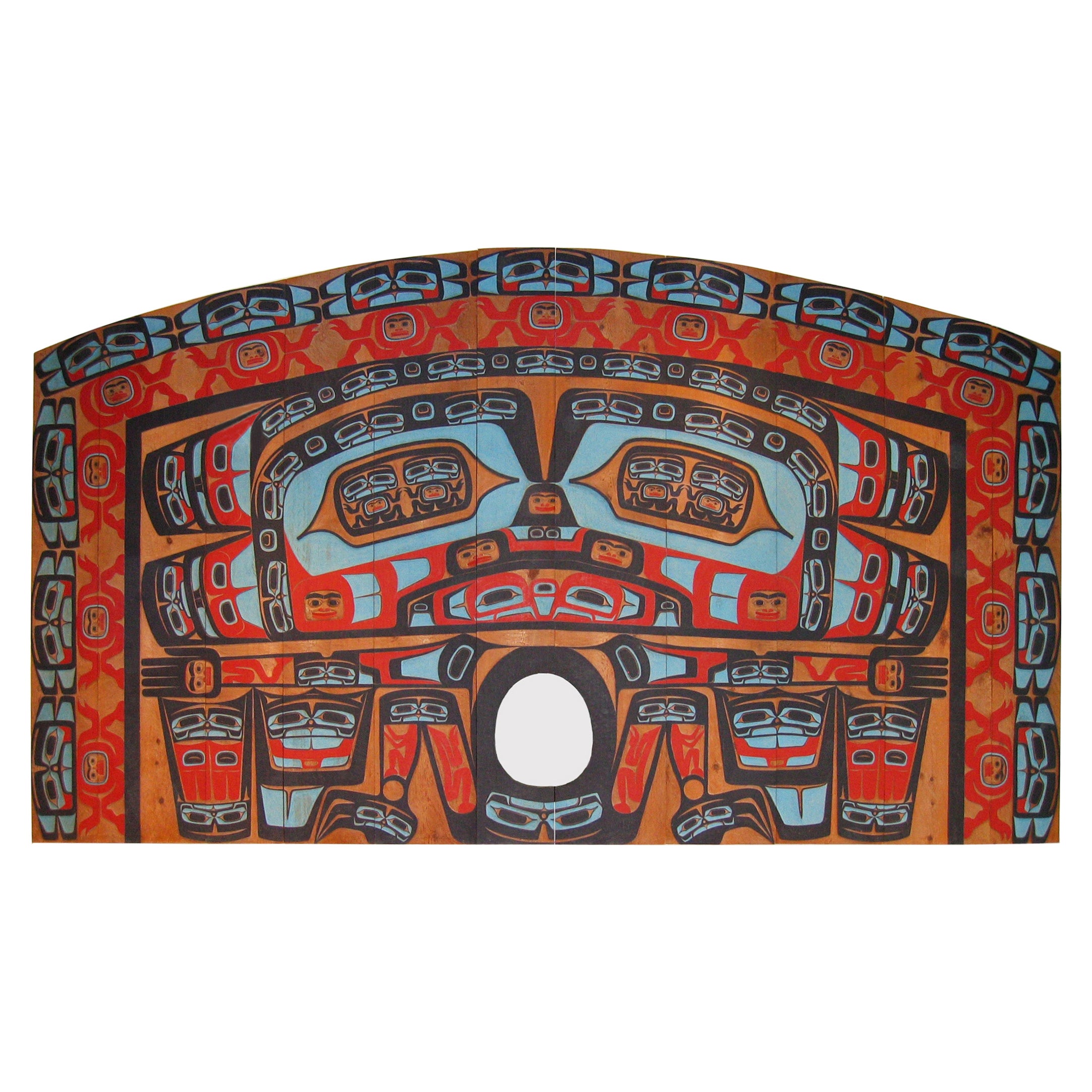 Pacific Northwest Tlingit Whale House Rain Wall from Donald Judd Estate, c. 1968