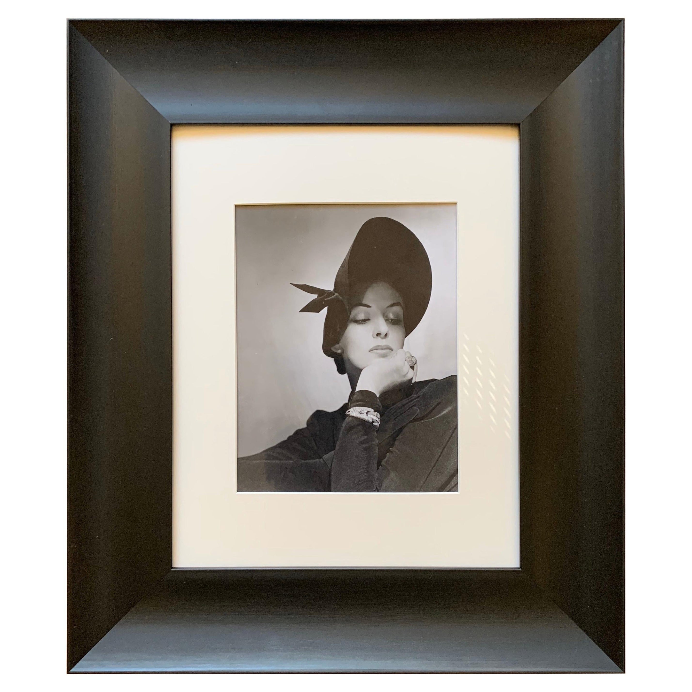 George Platt Lynes Original B&W Photograph Portrait, Vogue Magazine For Sale