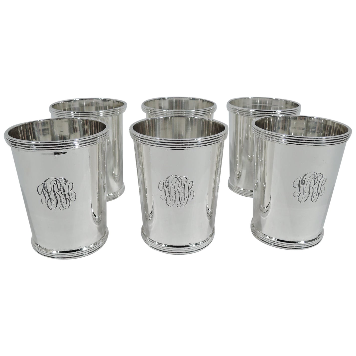 Pair of American Sterling Silver Mint Julep Cups at 1stDibs