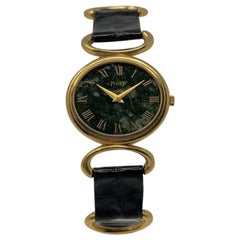 1970s Piaget Lady Watch in Gold and Jade